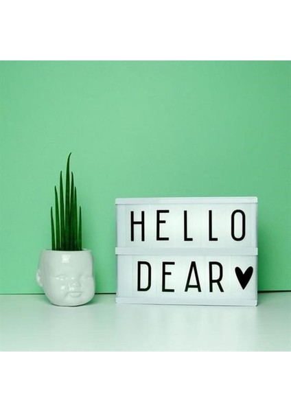 ® Sinematik Lightbox Dekorasyon Aydınlatma Aksesuarları (A5 Boyut)