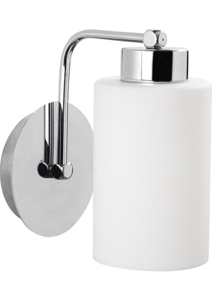 Balcova Modern Tekli Cam Aplik Krom, Dekoratif Duvar Lambası BALCOVA-N-340 fiyatları
