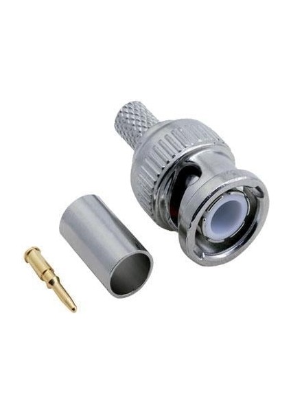 Erkek Sıkmalı Rg 59 Bnc Konnektör