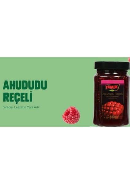 Tamek Ahududu Reçeli Premium 380 gr