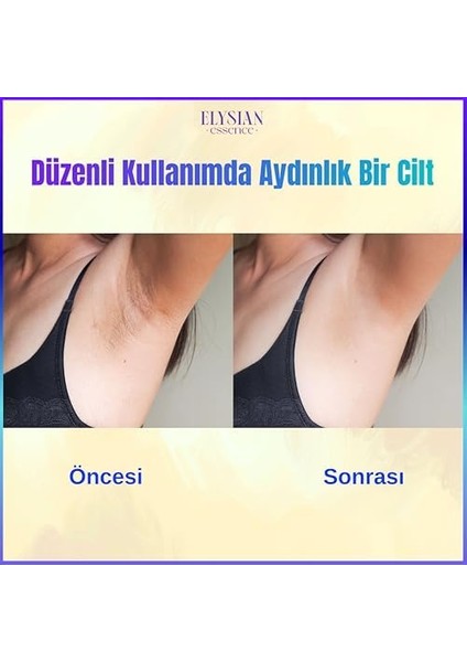 Elysian Essence Cilt Beyazlatıcı | Kararma Giderici Krem 2'li Set - Genital Bölge, Koltuk Altı, Bikini Bölgesi, Dirsek ve Vücut 100 ml fiyatları
