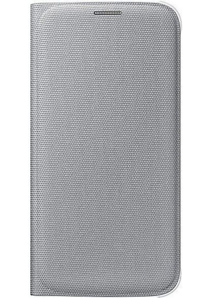 Galaxy S6 Flip Wallet (Tekstil) Orjinal Siyah EF-WG920BBEGWW