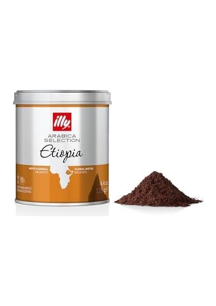 Illy Etıopıa Espresso Öğütülmüş Kahve 125GR.