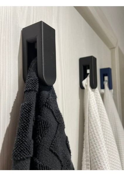 Modern Havlu Askısı - Yapışkanlı Kolay Montaj