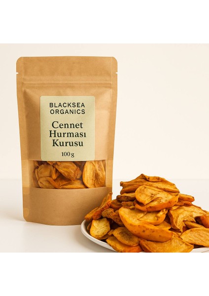 Rize Cennet Hurması Kurusu 100 G | 2025 Yeni Mahsul, Katkısız, Şeker Ilavesiz