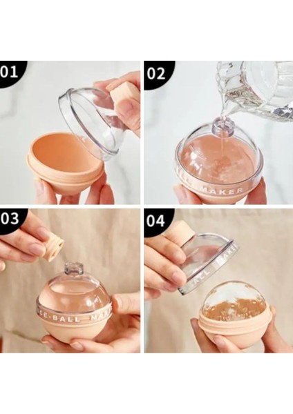 ® Hunili Altı Silikon Kolay Çıkabilen Büyük Boy Küre Buzluk indirimleri