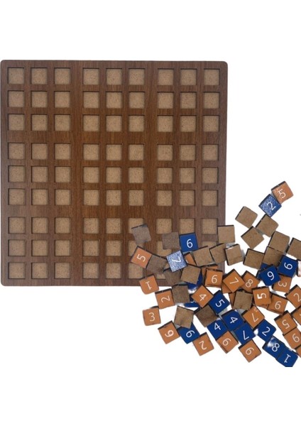 ® 9 Bölümlü Ahşap Sudoku Eğitici Oyun Seti fiyatları