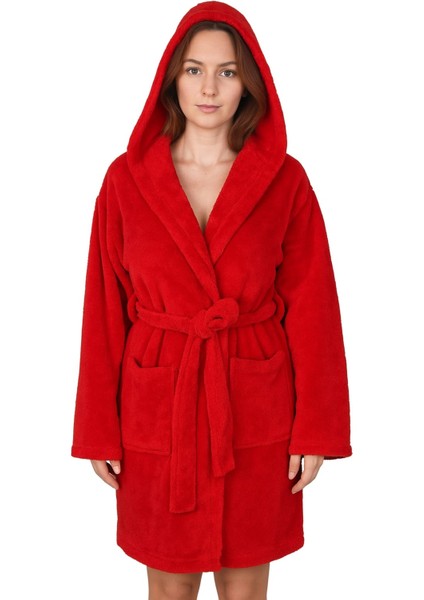 Kadın Welsoft Peluş Sabahlık