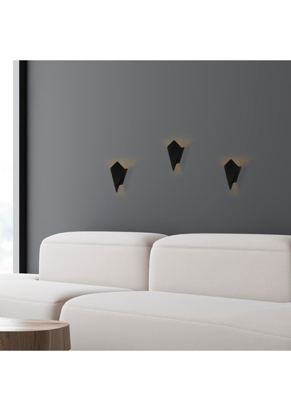 Cut Rustik Metal Tekli Duvar Aplik Pütürlü Siyah,endüstriyel Dekoratif Duvar Lambası CUT11835 fiyatları