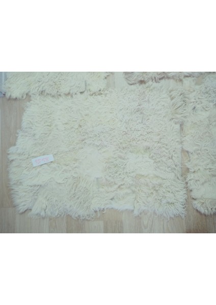 Gerçek Koyun Postundan Toskana Uzun Tüylü, Kalın Tok Duran Rengarenk Halı Seccade modelleri