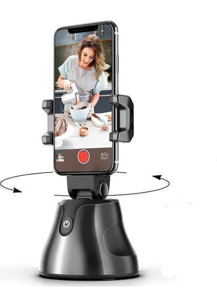 Özçekim Sopa 360 ° Döndürme Otomatik Akıllı Yüz ve Nesne Izleme Cep Telefonu Tutucu Video Kaydı Için, ile Çalışmak Için