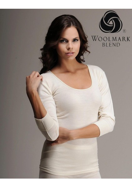 Kadın Ribana Biyeli Yün Uzun Kollu Fanila Atlet Içlik 303E - 1 Adet fiyatları