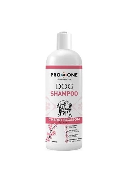 Pro One Kiraz Çiçeği Aromalı Köpek Şampuanı 400 ml