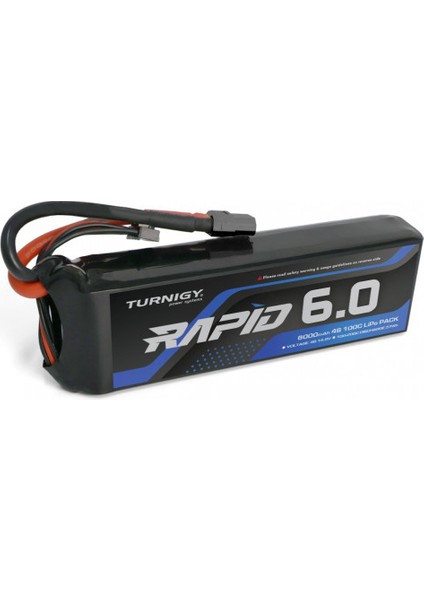 Rapid 4s 6000MAH 14.8V 100C Lipo Batarya