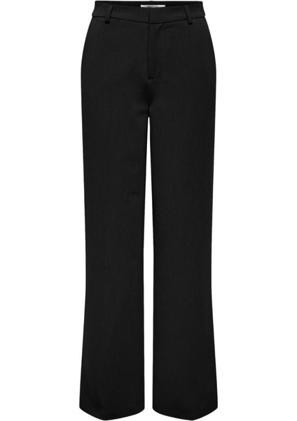 Onlhattie-Lana Hw W Mel Pant Tlr Kadın Kanvas Pantolon 15318089