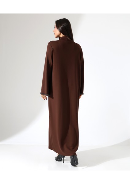 Kadın Taş Detay Davet Büyük Beden Elbise