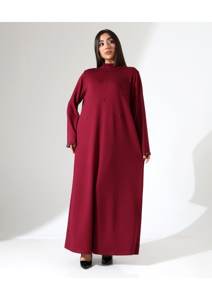 Kadın Taş Detay Davet Büyük Beden Elbise fiyatları