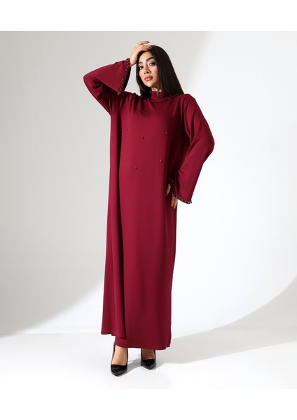 Kadın Taş Detay Davet Büyük Beden Elbise modelleri