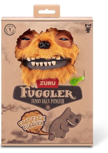 Gaz Çıkaran Fuggler Fart Face Sesli Hareket Sensörlü Komik Çirkin Peluş Oyuncak Count Underoo Mcgoo modelleri