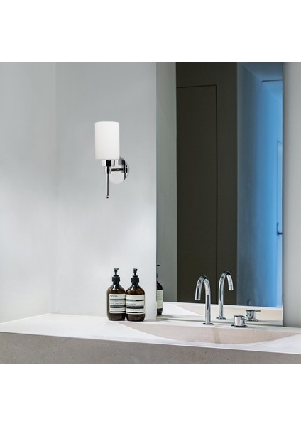 Balcova Modern Tekli Cam Aplik Krom, Dekoratif Duvar Lambası BALCOVA-N-344 fırsatları