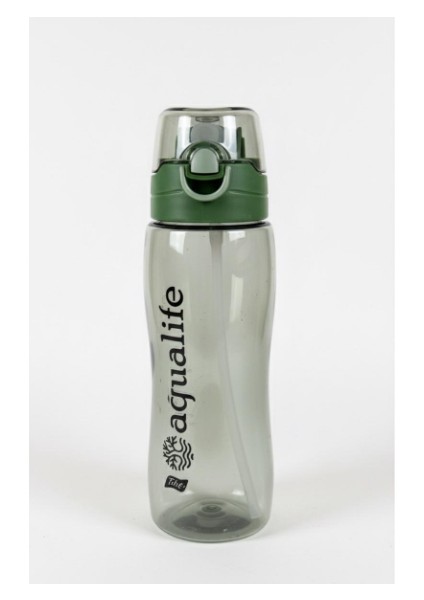 Rio Matara 750 ml Kapaklı- Pipetli, Kapak Koruma Kılıflı Su Matarası Yeşil + Temizleme Fırçası fiyatları