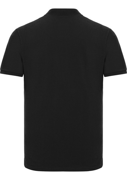Patriot Erkek Siyah Polo Tişört