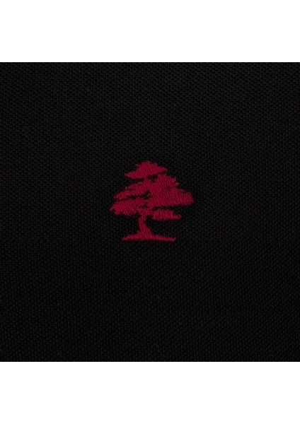 Patriot Erkek Siyah Polo Tişört