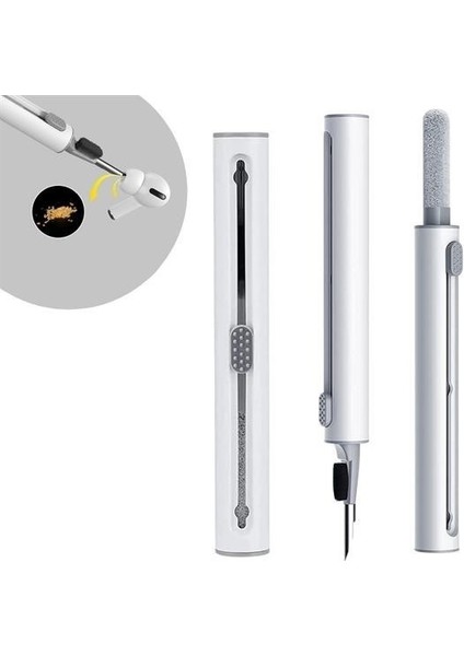 ® Çok Amaçlı Yumuşak Fırçalı Kablosuz Kulaklıklar Için Kulaklık Temizleme Kiti