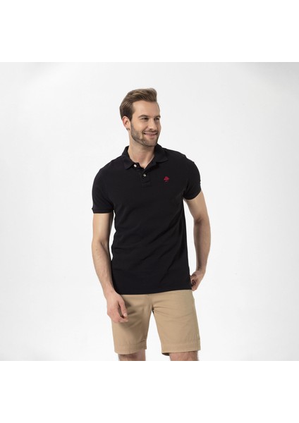 Patriot Erkek Siyah Polo Tişört indirimleri