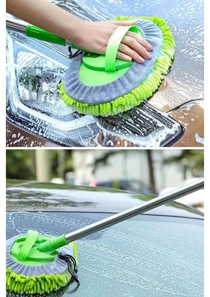 Yedek Bezli Mikrofiber Araba Yıkama Fırçası fırsatları