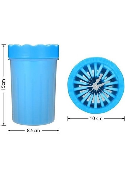 ® Silikon Jel Fırçalı Kedi Köpek Pati Ayak Yıkama Temizleme Kovası (Küçük) modelleri