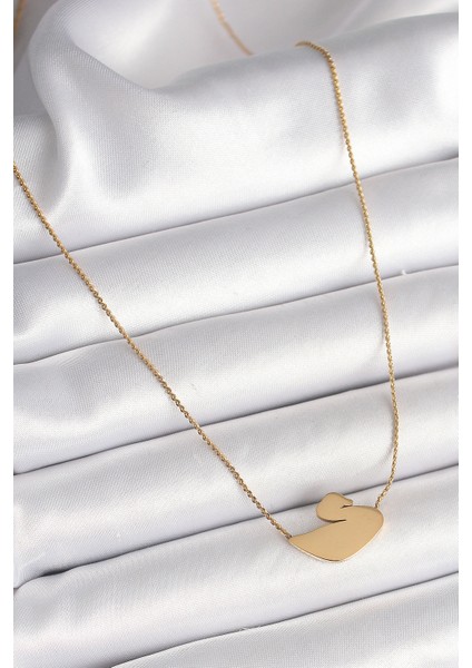 316L Çelik Gold Renk Zincir Kuğu Model Kadın Ke fiyatları