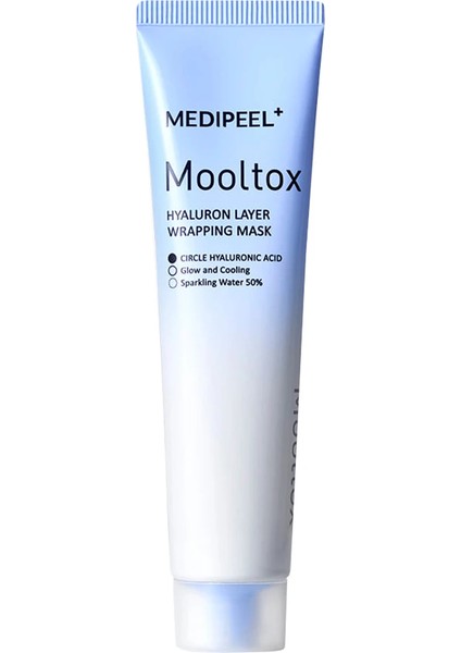 Medıpeel Mooltox Hyaluron Layer Wrapping Mask 70 ml Ferahlatıcı ve Sıkı Görünüm Destekleyici Film Maske