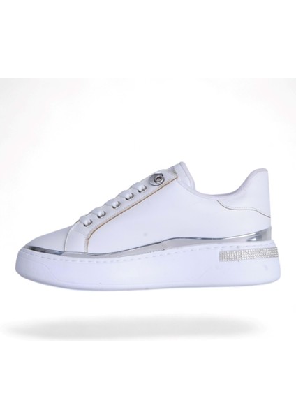 Moda Ayakkabı 1254 Beyaz Kadın Spor Ayakkabı modelleri