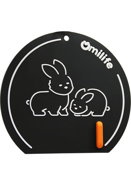 Hayvan Çizimli Gider Koku Önleyici Silikon Mat (5148)