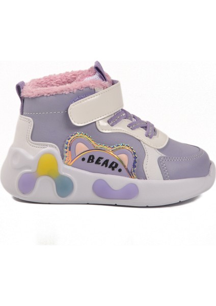 Lila Cırtlı Hafif Bebek Bot 2058 B modelleri