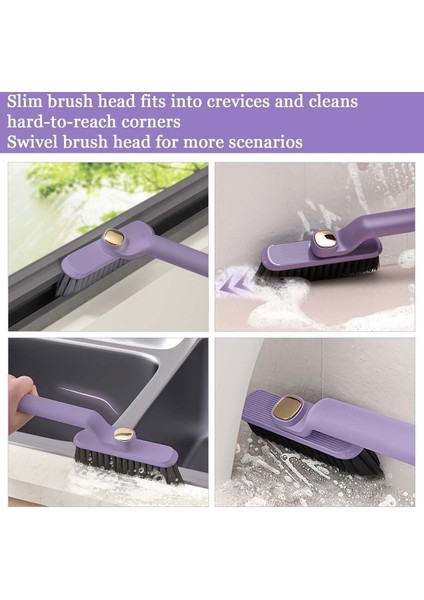 360 Derece Döner Başlıklı Dar Alan Ölü Köşeler ve Çatlak Temizlik Fırçası Cımbızlı Detay Temizlik indirimleri