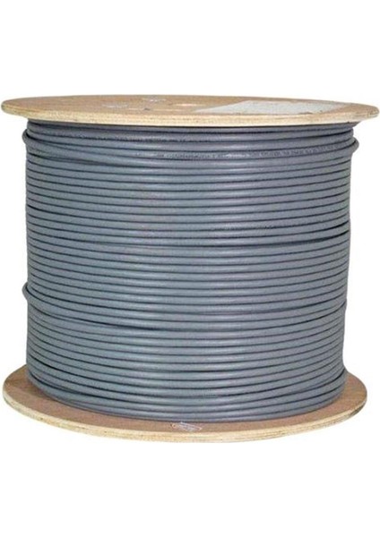 EDC-250C6ULHG-500 500MT U/utp Cat6 LS0H - Helojen Free Grı 250MHZ 23AWG %100 Bakır