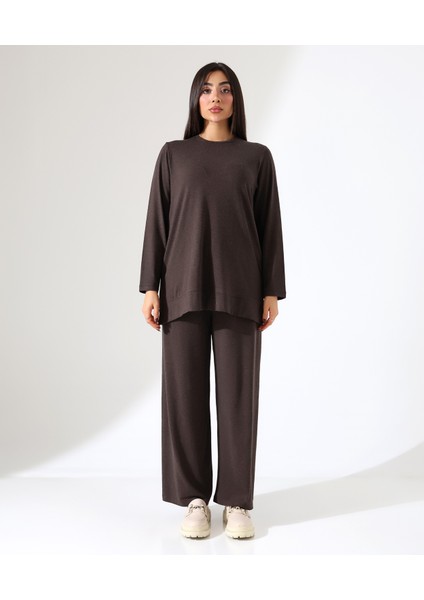 Kadın Yün Viskon Büyük Beden Tunik