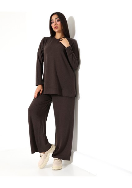 Kadın Yün Viskon Büyük Beden Tunik