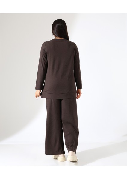 Kadın Yün Viskon Büyük Beden Tunik