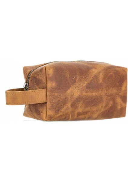 Deri Bakım ve Seyahat Çantası, x Beden, G19 Taba