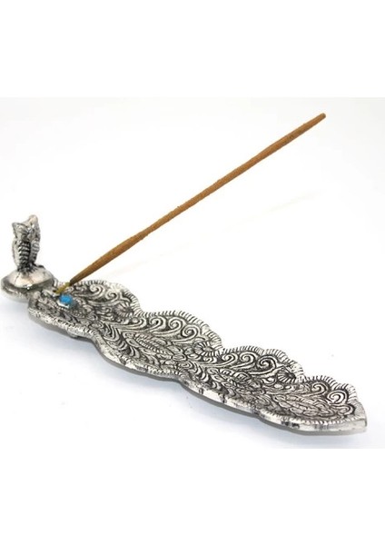 Metal Kayık Baykuş Tasarımı Tütsülük Model 2