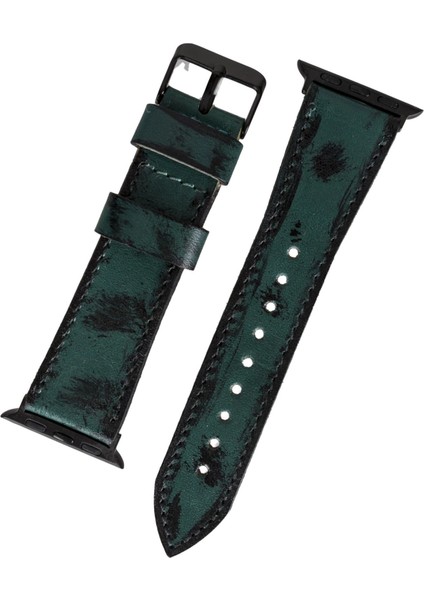 Apple Watch Uyumlu Deri Kordon 38-40-41MM V6 modelleri