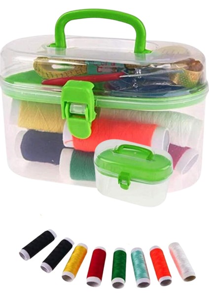 Iplik Set Oval Plastik Dikiş Seti