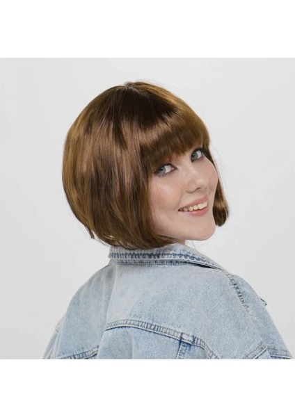 Kısa Küt Parti Peruğu Kahve fiyatları