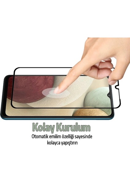 Sm Galaxy A12 Full Glue Full Kaplama Tempered Cam Ekran KORUYUCU-(5775) - A247H795-M24247 indirimleri