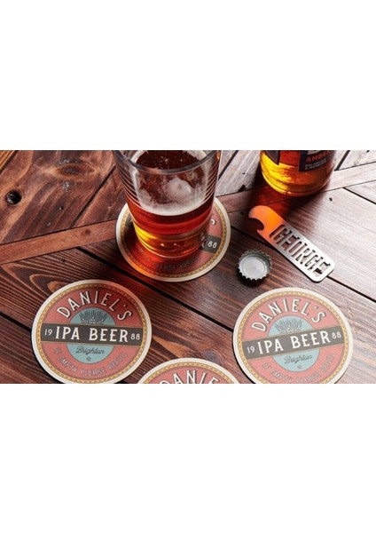 Sıvı Emici Karton Bira Bardak Altlığı