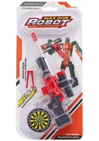 Robota Dönüşen Kırmızı Silah