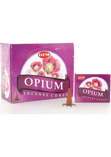 Opium Aromalı Konik Tütsü